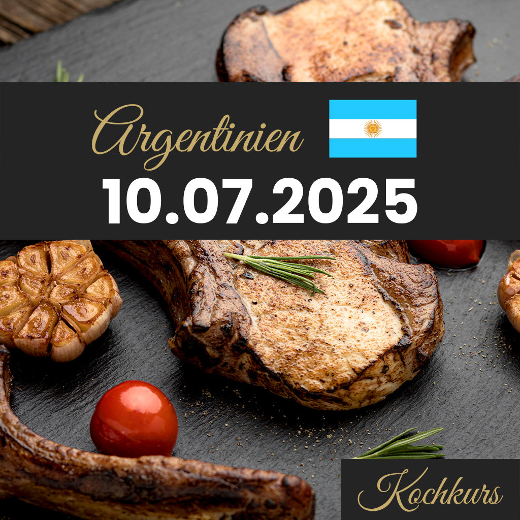 Kochkurs: Argentinien - 10.07.2025