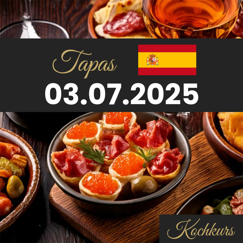 Kochkurs: Tapas - 03.07.2025