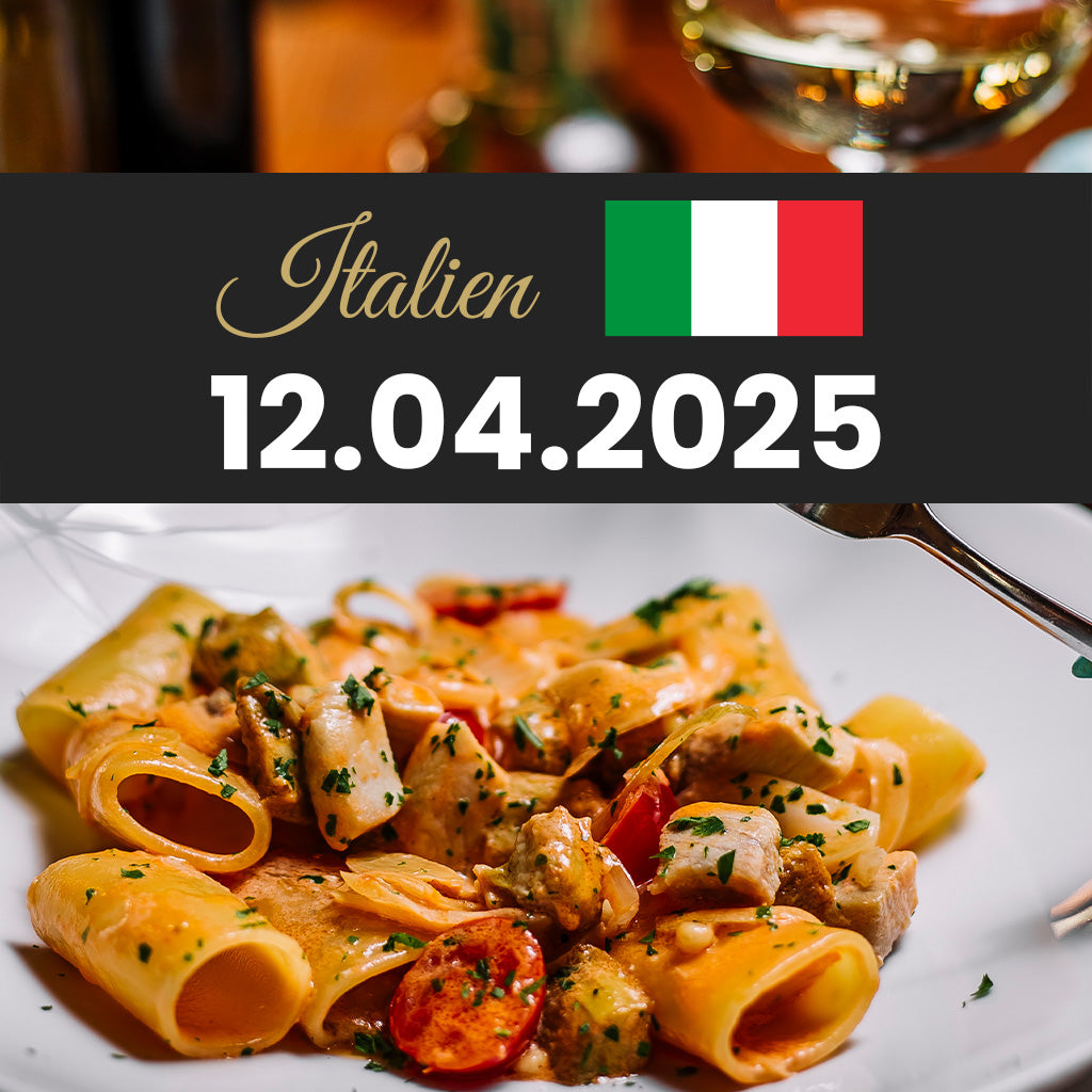 Live-Kochen: Italien – 12.04.2025