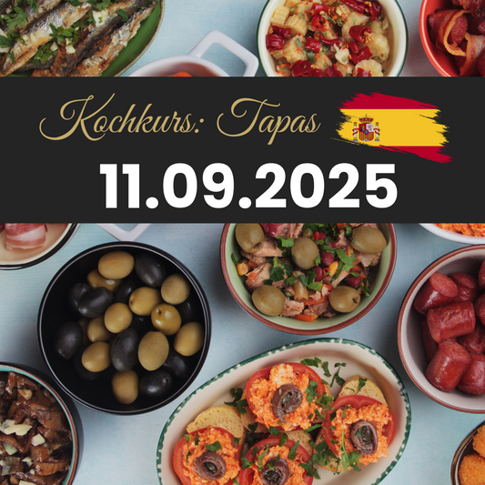 Kochkurs: Tapas - 11.09.2025