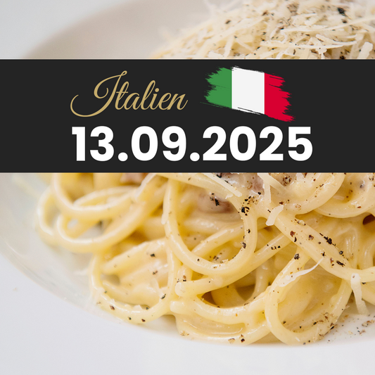 Live-Kochen: Italien – 13.09.2025