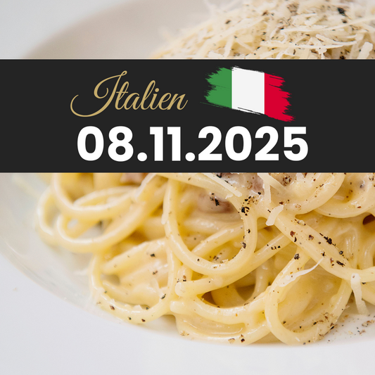 Live-Kochen: Italien – 08.11.2025